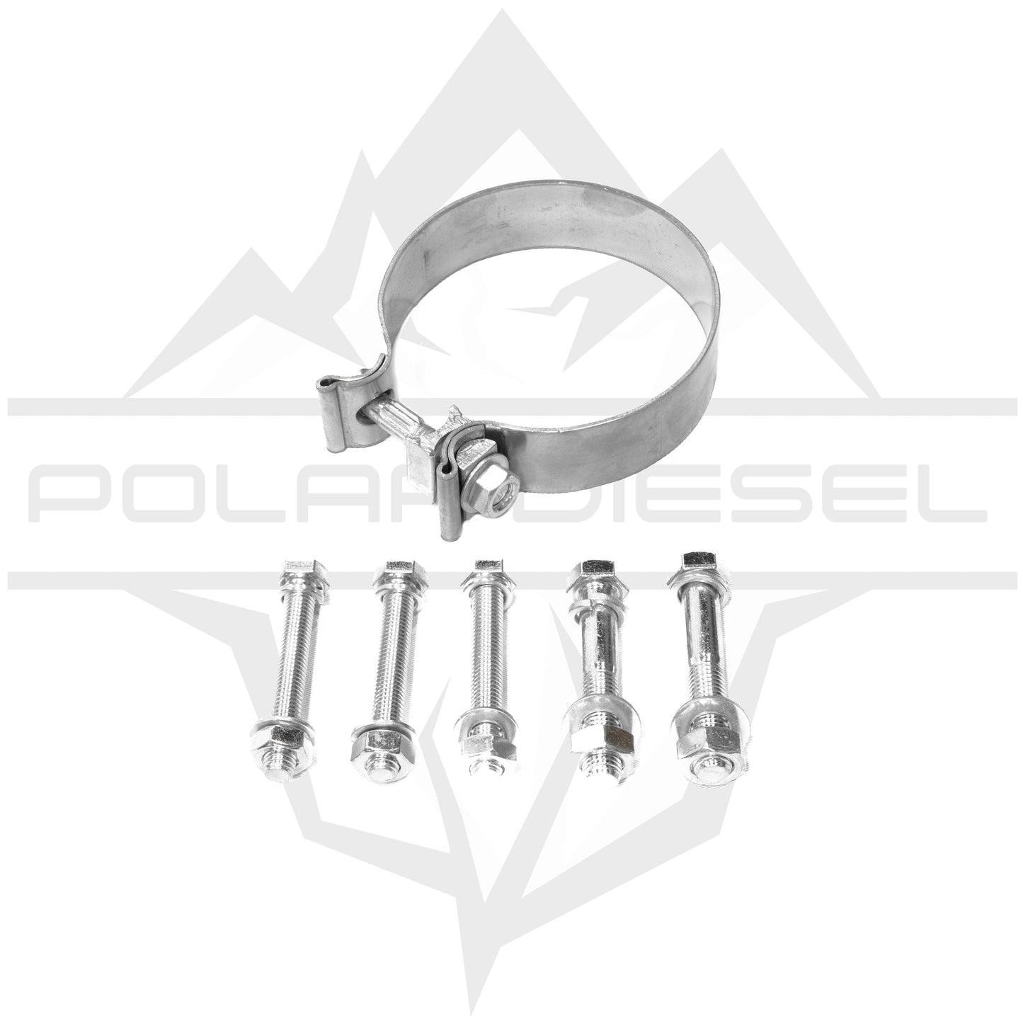 2023-2025 Ford Powerstroke 6.7L Polar Delete Pipe & Downpipe Package
