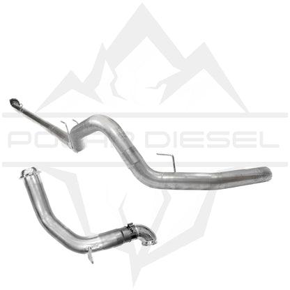 2023-2025 Ford Powerstroke 6.7L 4” Downpipe Back Exhaust & Downpipe Package