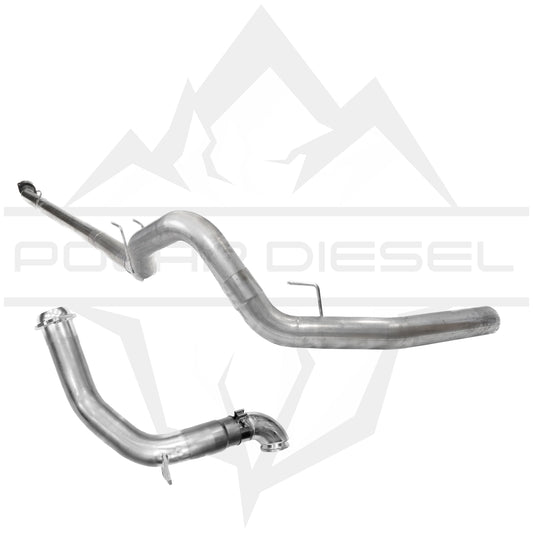 2023-2025 Ford Powerstroke 6.7L 4” Downpipe Back Exhaust & Downpipe Package